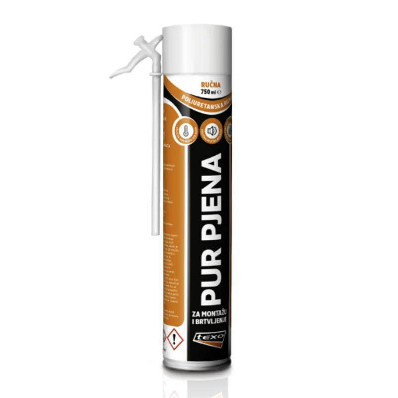 TEXO PU PJENA OBIČNA RUČNA 750 ML