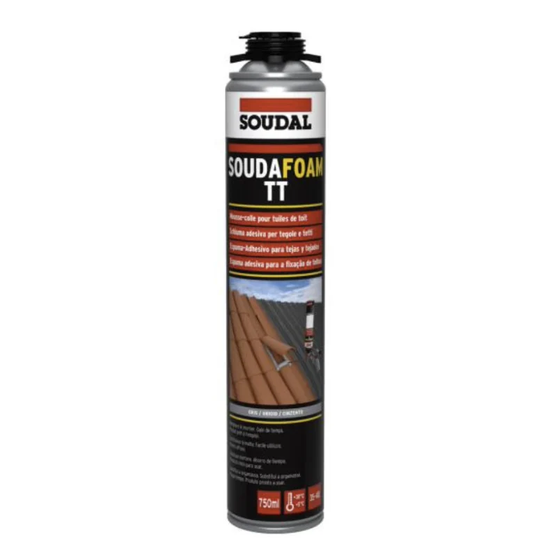 SOUDAL SOUDAFOAM TT PJENA ZA KANALICE 750 ML PIŠTOLJSKA