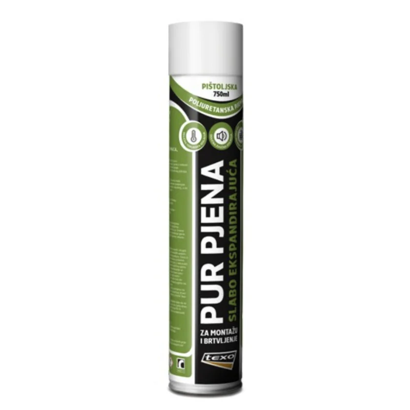 TEXO PU PJENA NISKOEXPANDIRAJUĆA RUČNA 750 ML